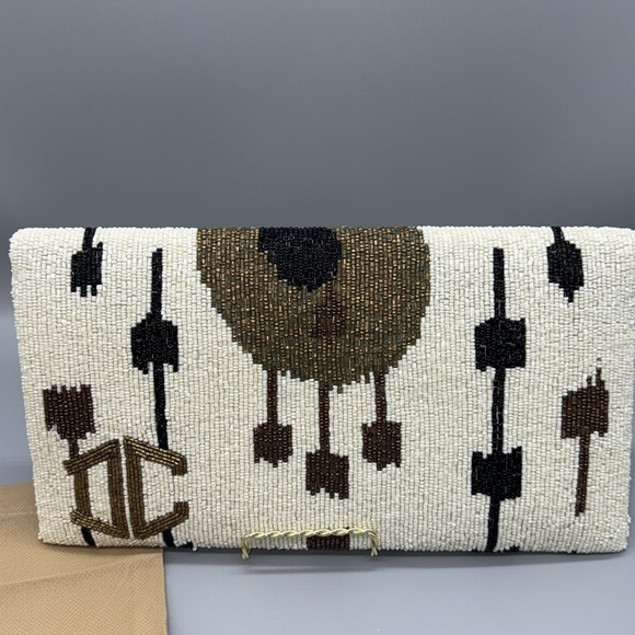 MOYNA BEADED ENVELOPE CLUTCH